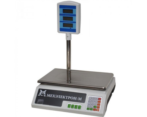 Весы торговые МЕХЭЛЕКТРОН-М ВР4900-30-2Д-САБ 05 (LCD)